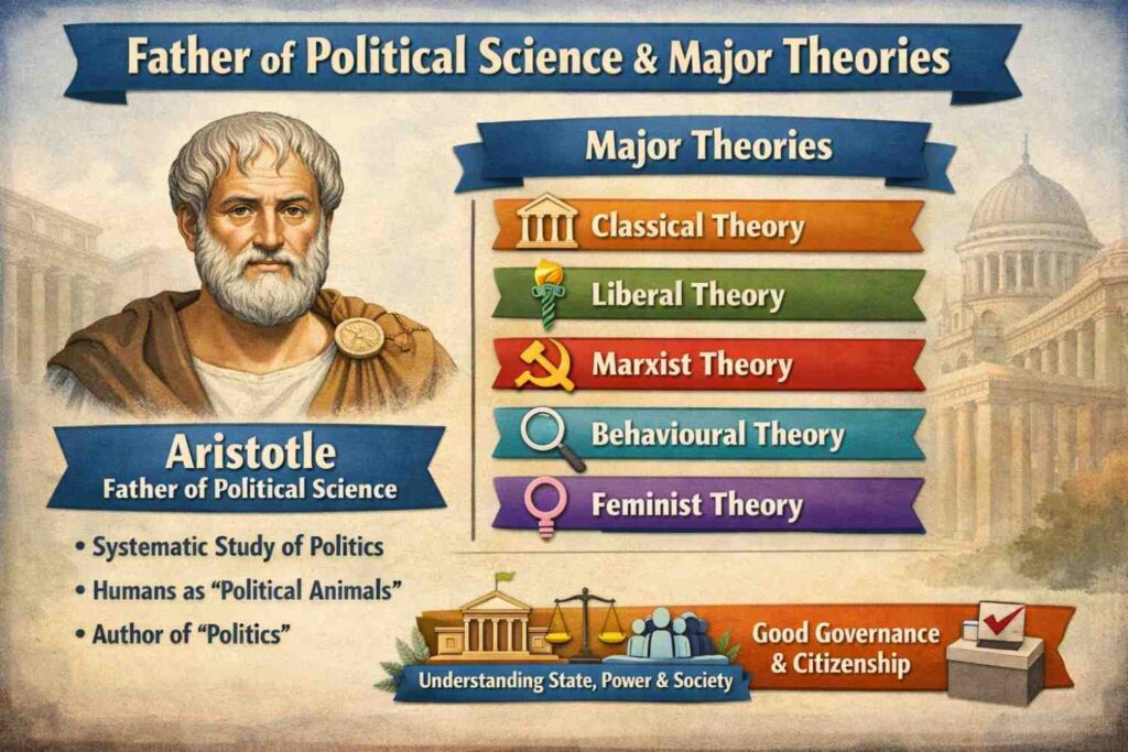 Father of Political Science & Major Theories
